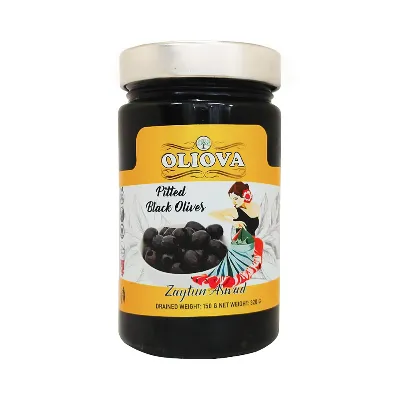 Oliova Pitted Black Olives