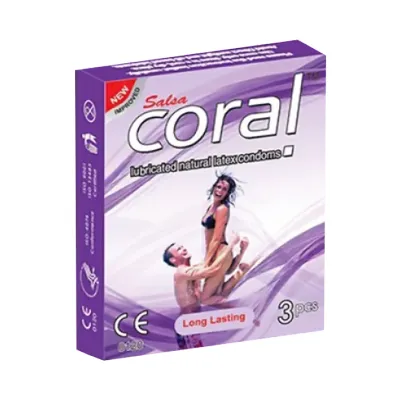 L3 Coral Long Lasting Condom (Width 52 ± 2 mm)