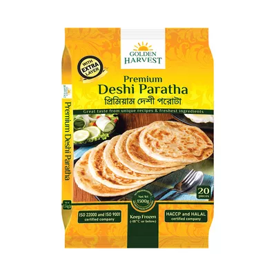 Golden Harvest Premium Deshi Paratha 20 pcs