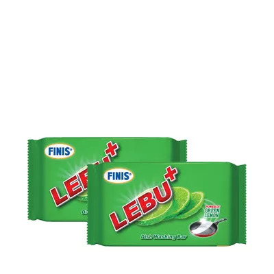 Finish Lebu+ Dish Washing Bar 300 gm Combo