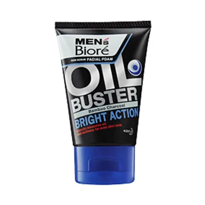 Biore Mans Bright Action Face Wash