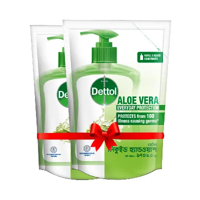 Dettol Handwash Aloe Vera Refill 170 ml Combo pack