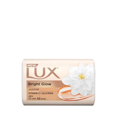 Lux Jasmine Soap Bar Bright Glow