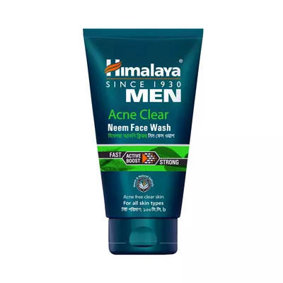 Himalaya Men Acne Clear Neem Face Wash