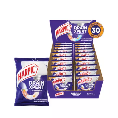 Harpic Drain Xpert Powder 50 gm