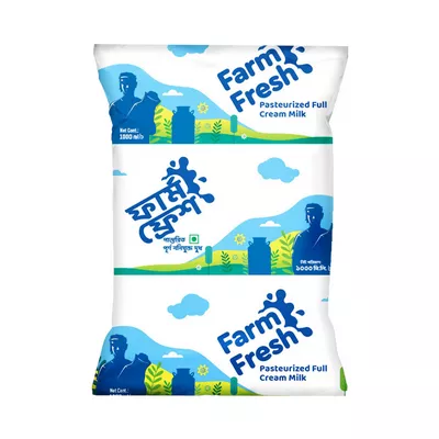 Farm Fresh Pasteurized Full Cream Milk