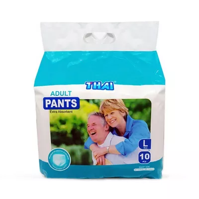 Thai Adult Pant Diaper L Waist Size 30-55 Inch
