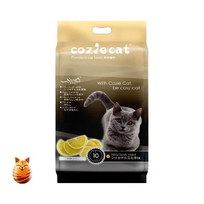 Coziecat Premium Cat Litter Lemon Clumping
