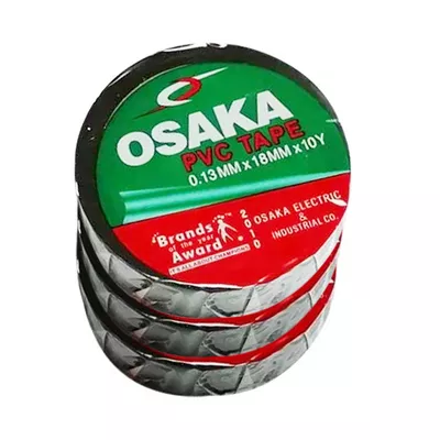 Osaka PVC Tape Black (18 mm)