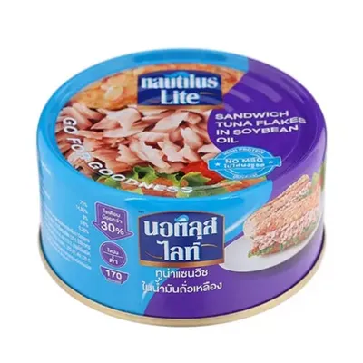 Nautilus Sandwich Tuna In Soybean Oil