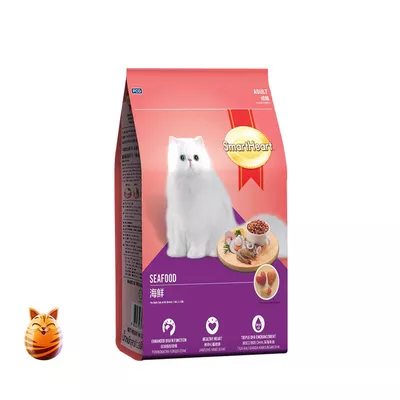 SmartHeart Adult Cat Food Seafood