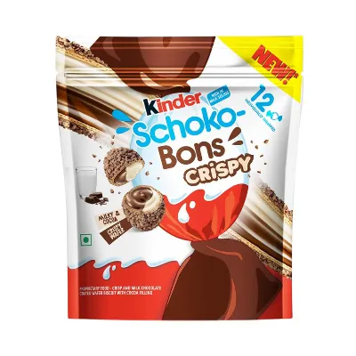 Kinder Schoko-Bons Crispy Milk And Cocoa Flavor