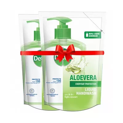 Dettol Handwash Aloe Vera Refill 170 ml Combo pack