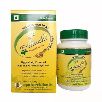 E-Bhushi Psyllium Husk (Isubgul Vushi) Jar