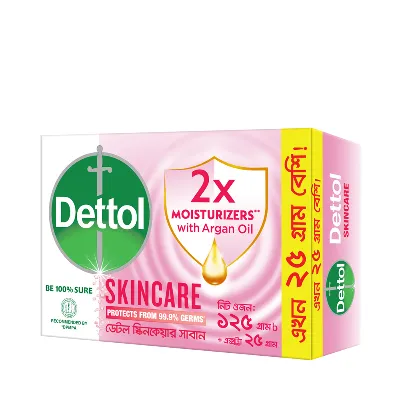 Dettol Skincare Soap 125 gm (25 gm Extra)