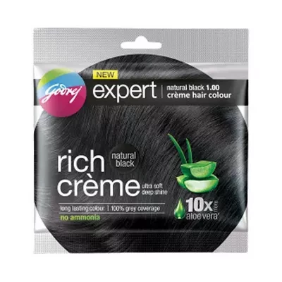 Godrej Expert Rich Creme Hair Colour Natural Black