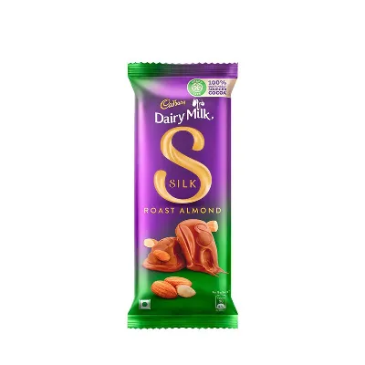 Cadbury Dairy Milk Silk Roast Almond Chocolate Bar