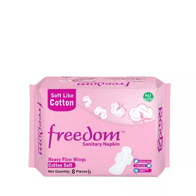 A9 Freedom Heavy Flow Sanitary Napkin 8 pads