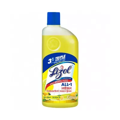 Lizol Floor Cleaner Citrus Disinfectant Surface
