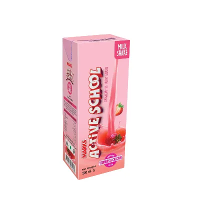Marks Active School Strawberry Ice Cream Flavour Milk Shake