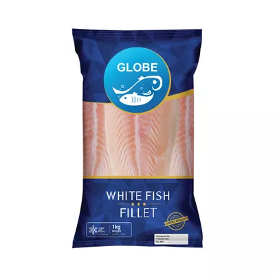 Globe White Fish Fillet (3-4 pcs) ±50 gm