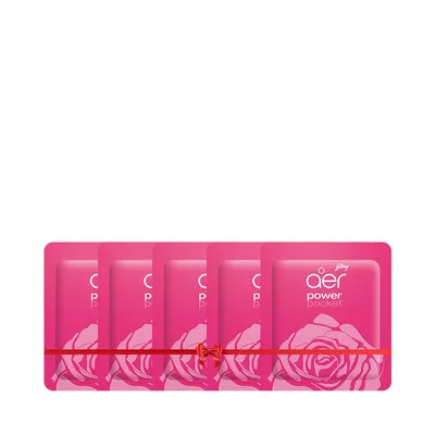 Godrej Aer Power Bathroom Fragrance Rose (Buy 4 Get 1 Free)