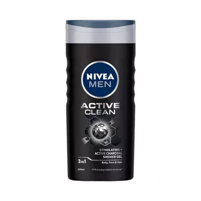 Nivea Men Shower Gel Active Clean