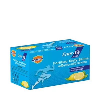 Nutri+ Ener-G Fortified Tasty Saline Lemon Flavored