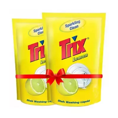 Trix Dishwashing Liquid Refill 250 ml Combo Pack
