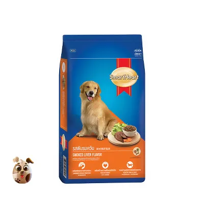 SmartHeart Adult Dog Food Smoked Liver Flavor